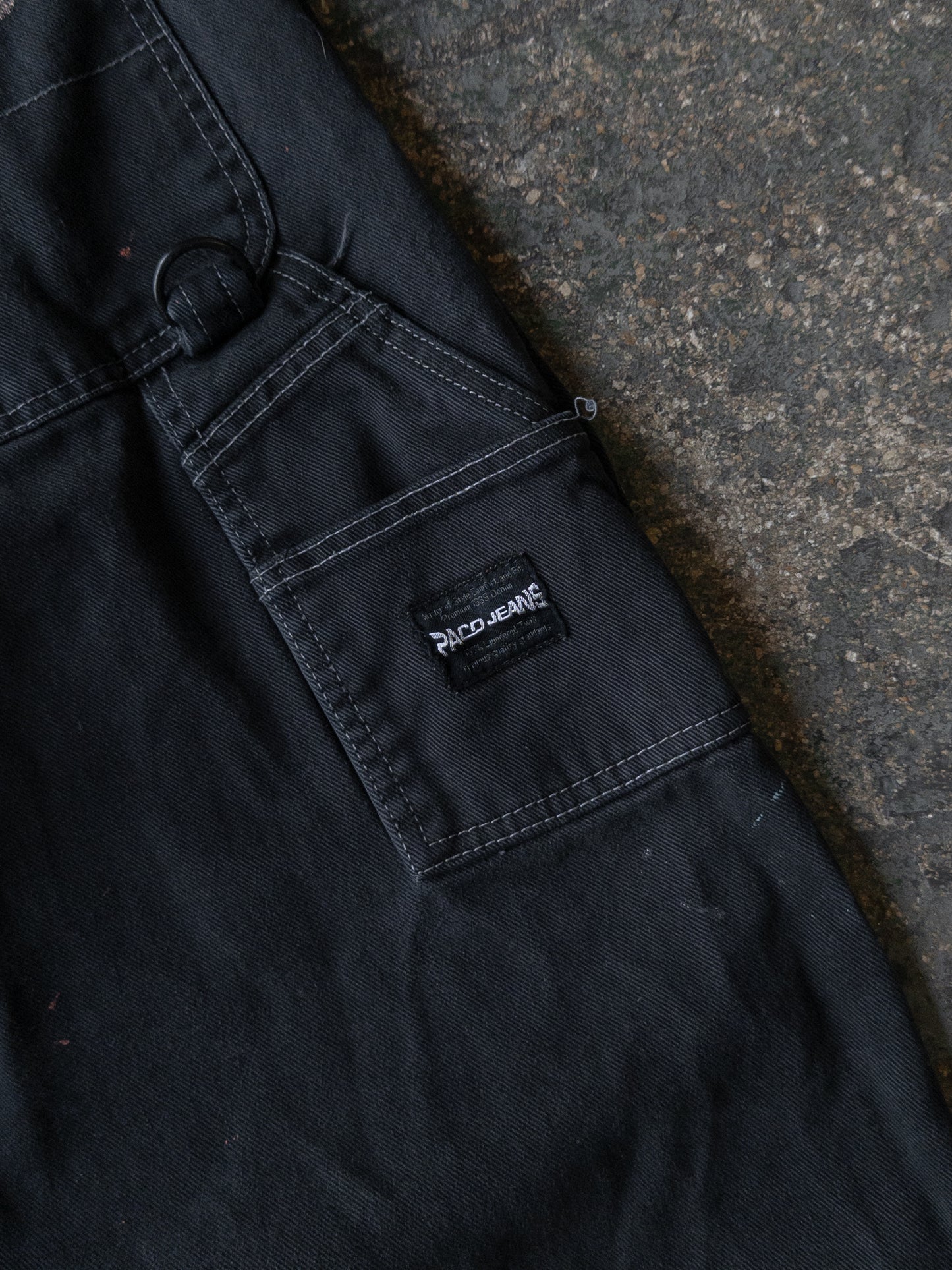 Vintage 2000s Paco Distressed Paint Thrashed Pants - 18Hx30