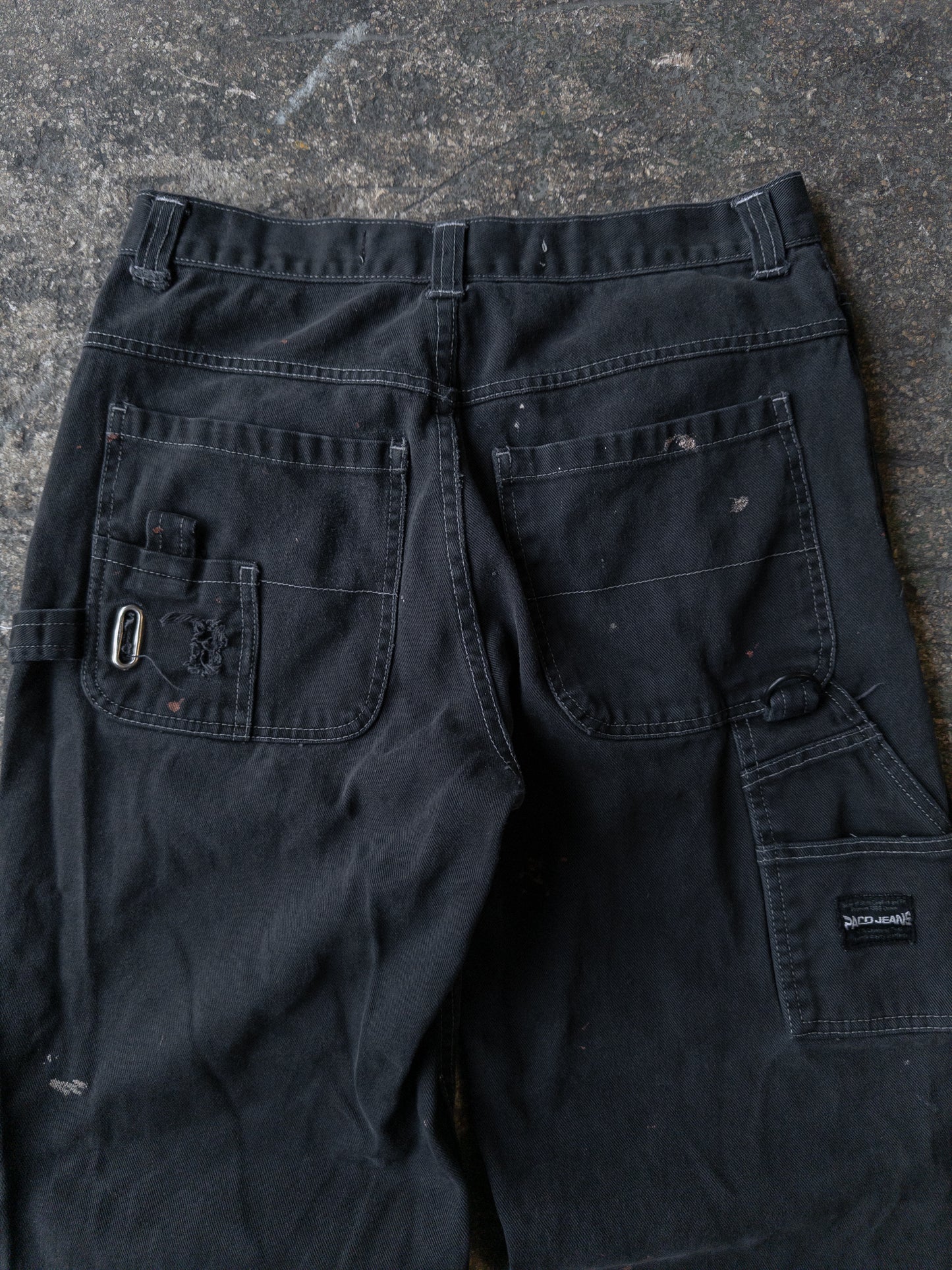 Vintage 2000s Paco Distressed Paint Thrashed Pants - 18Hx30