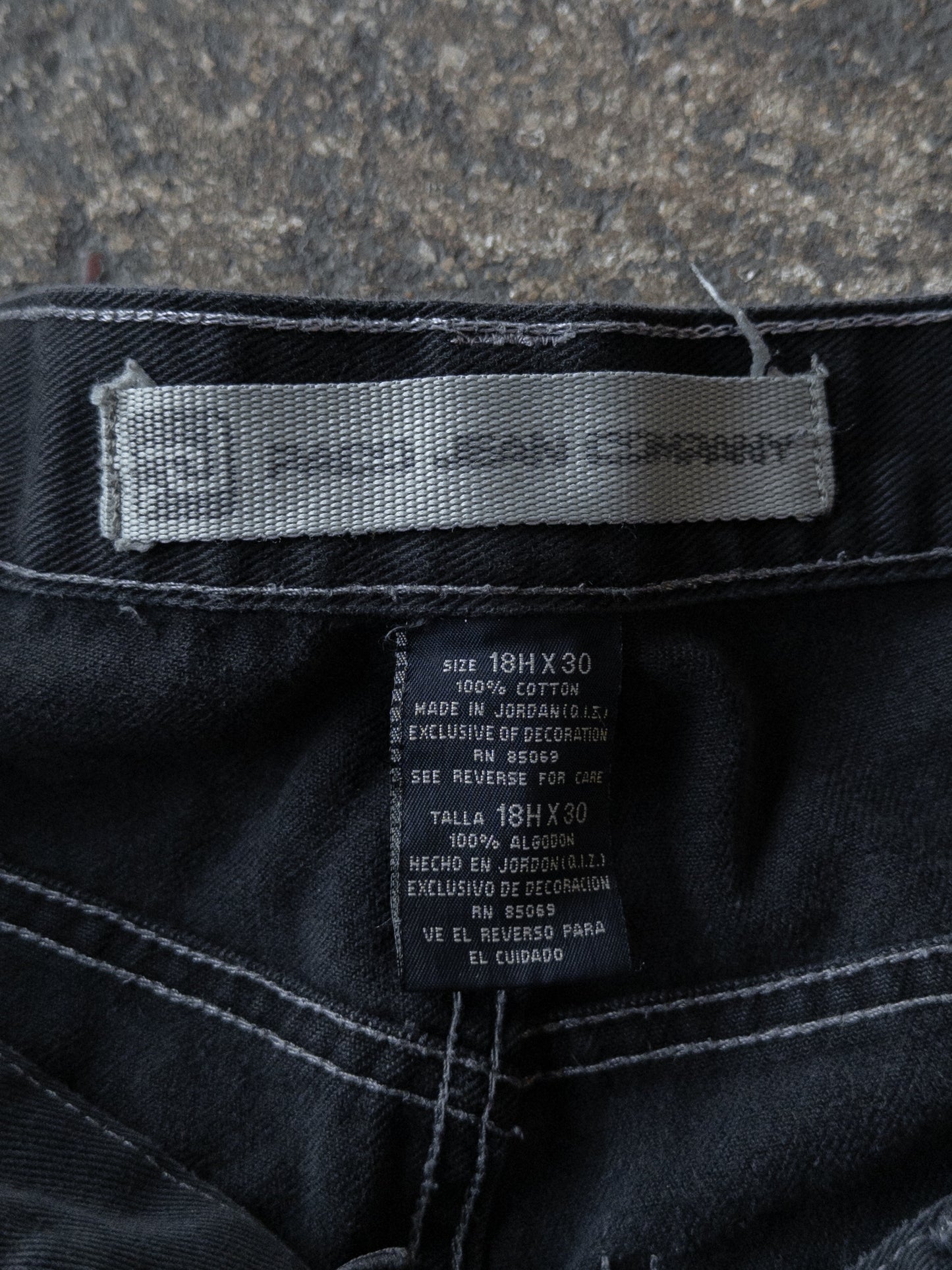 Vintage 2000s Paco Distressed Paint Thrashed Pants - 18Hx30