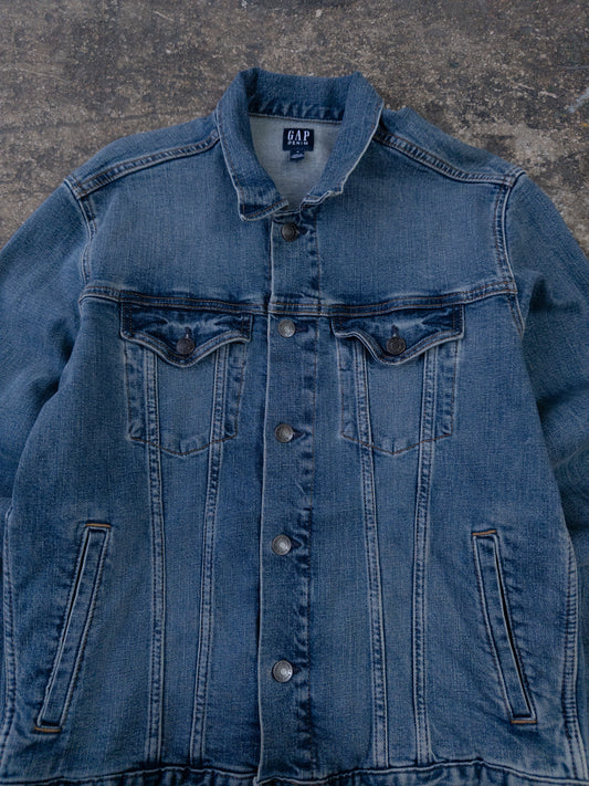 Vintage 2000s Gap Denim Trucker Jacket - Medium