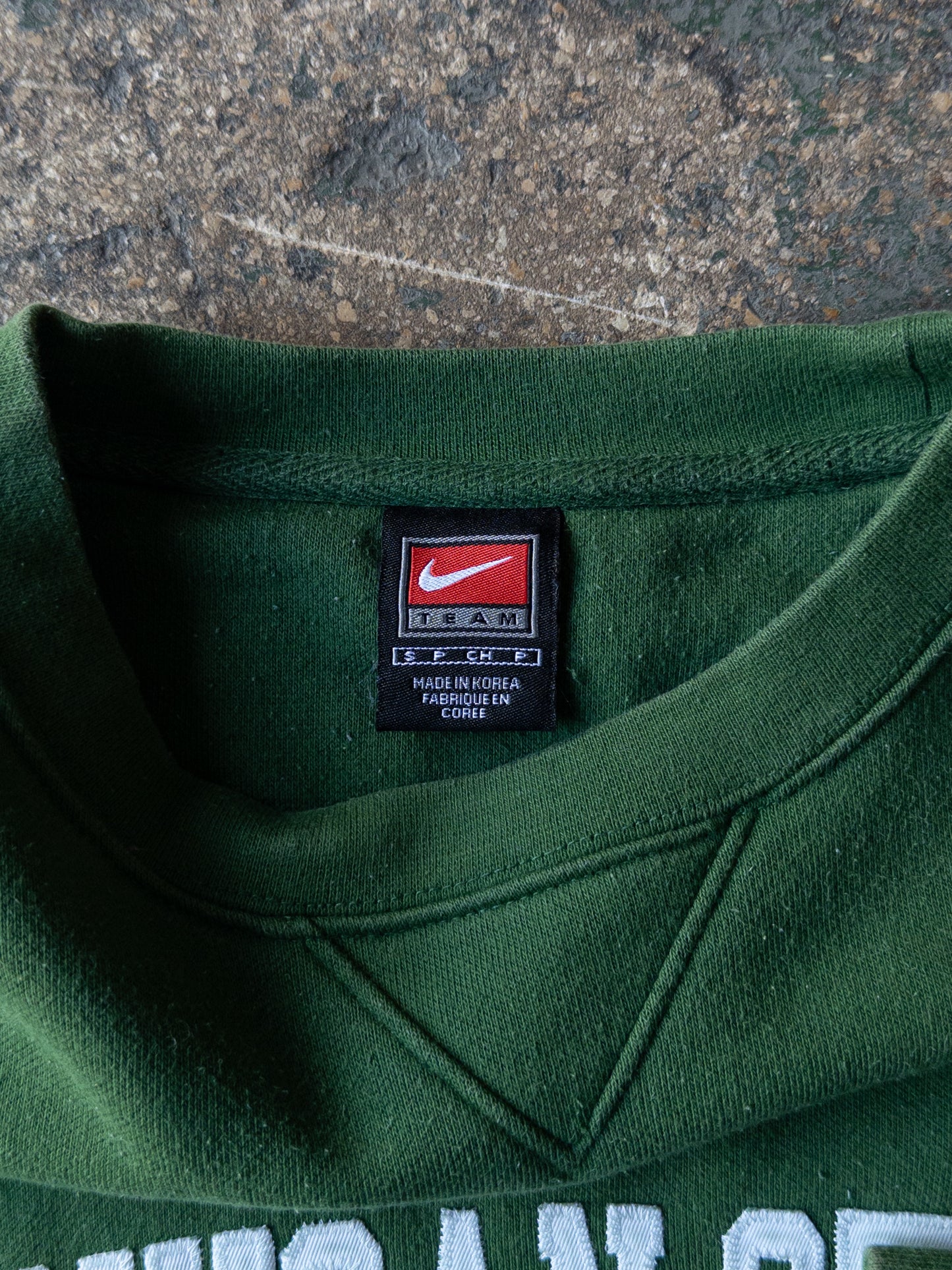 Vintage 2000s Michigan State Nike Center Swoosh Crewneck - Small