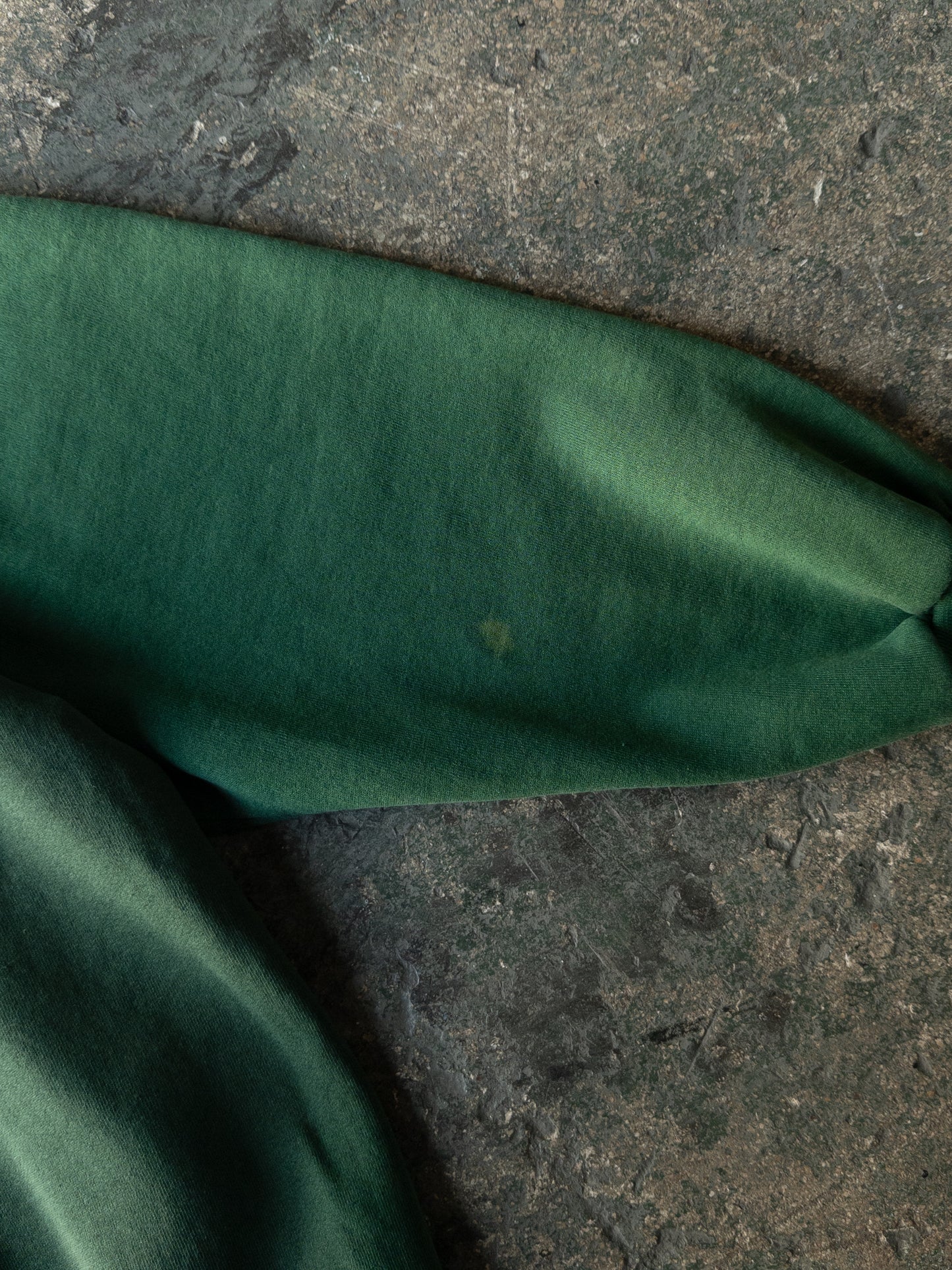 Vintage 90s Russell Athletic Faded Green Crewneck - XL