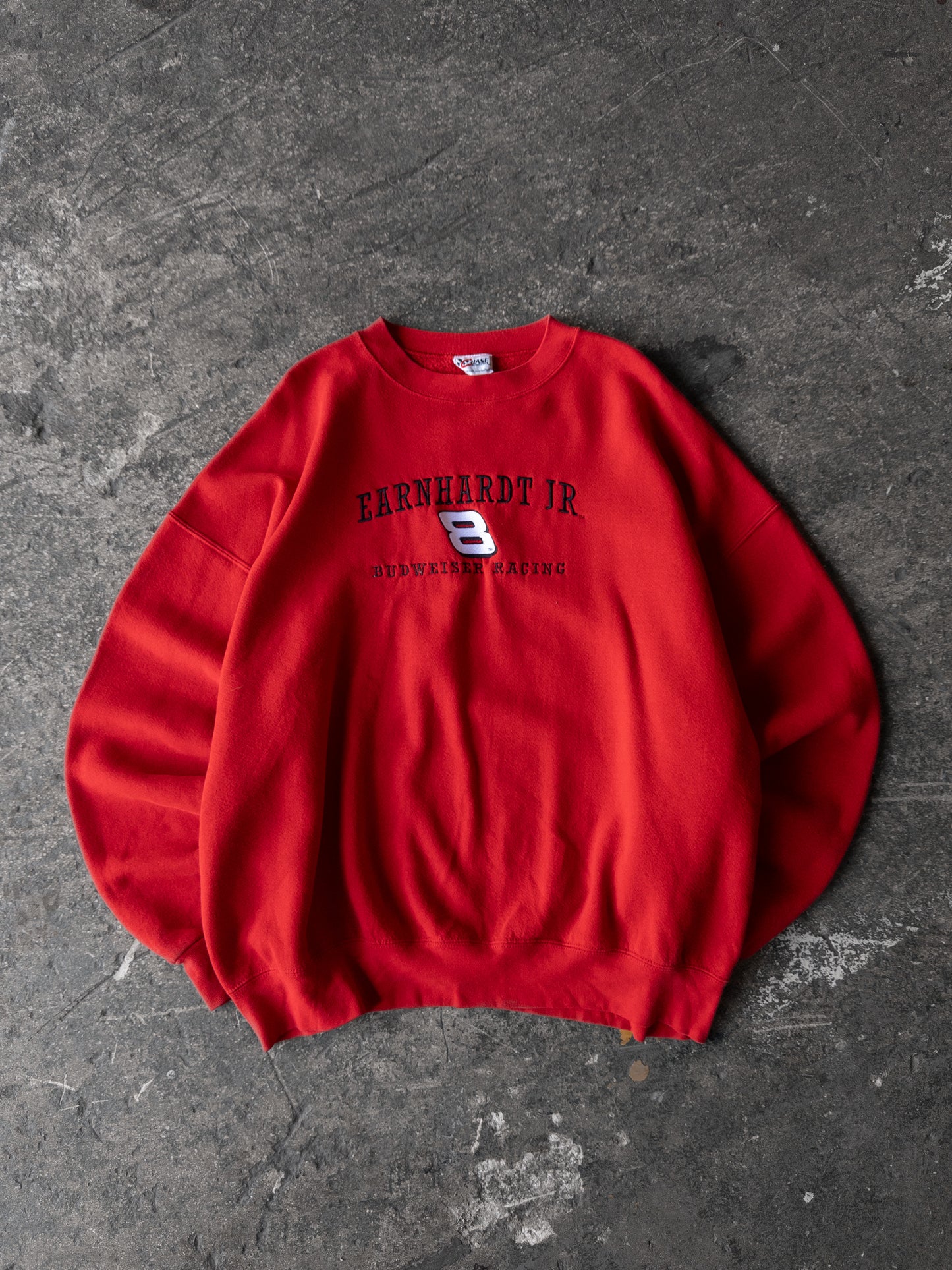 Vintage 2000s Dale Earnhardt Jr. Budweiser Racing Crewneck - XXL