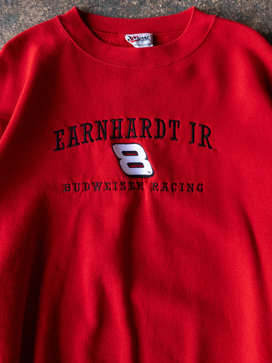 Vintage 2000s Dale Earnhardt Jr. Budweiser Racing Crewneck - XXL