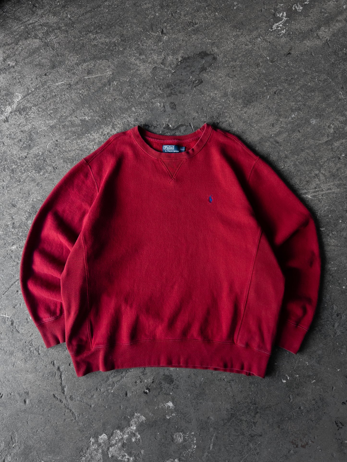 Vintage Polo Ralph Lauren Red Crewneck - XXL