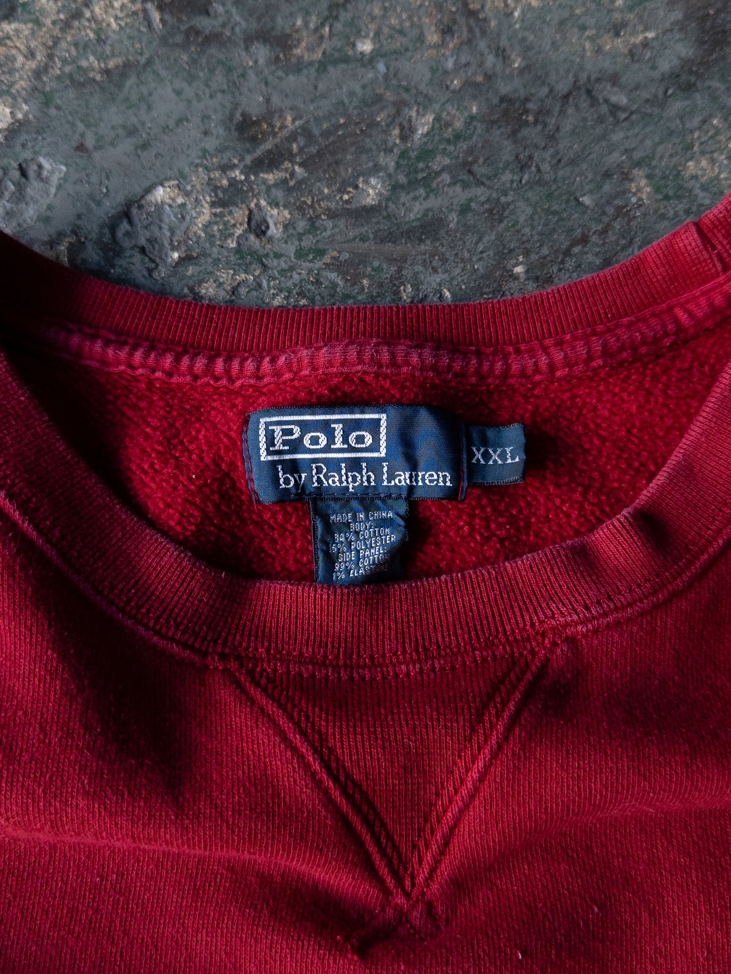 Vintage Polo Ralph Lauren Red Crewneck - XXL
