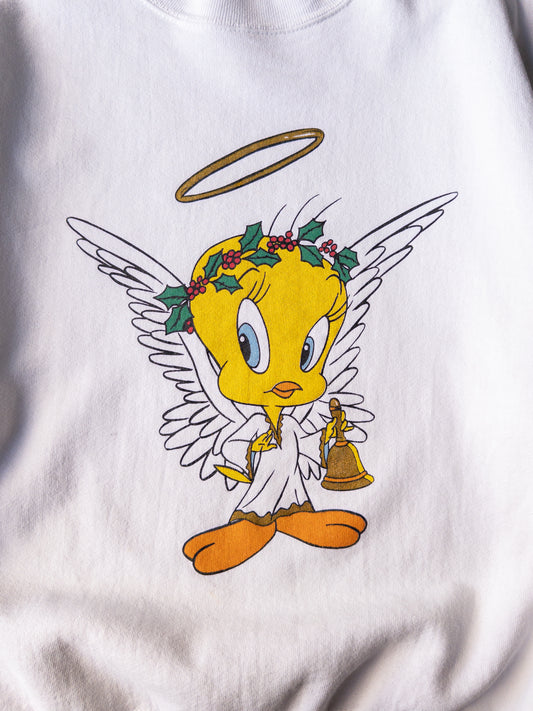 Vintage 90s Warner Bros Tweety Bird Crewneck - Large