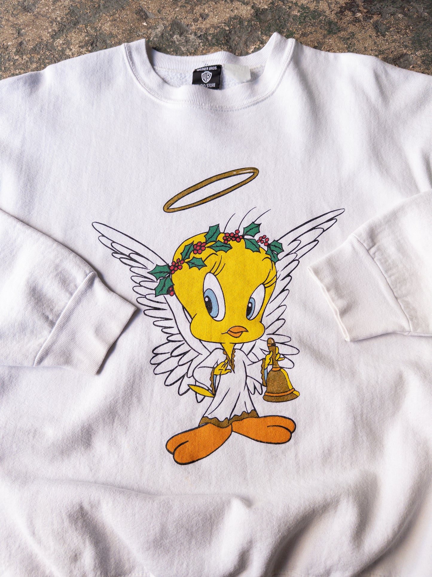 Vintage 90s Warner Bros Tweety Bird Crewneck - Large