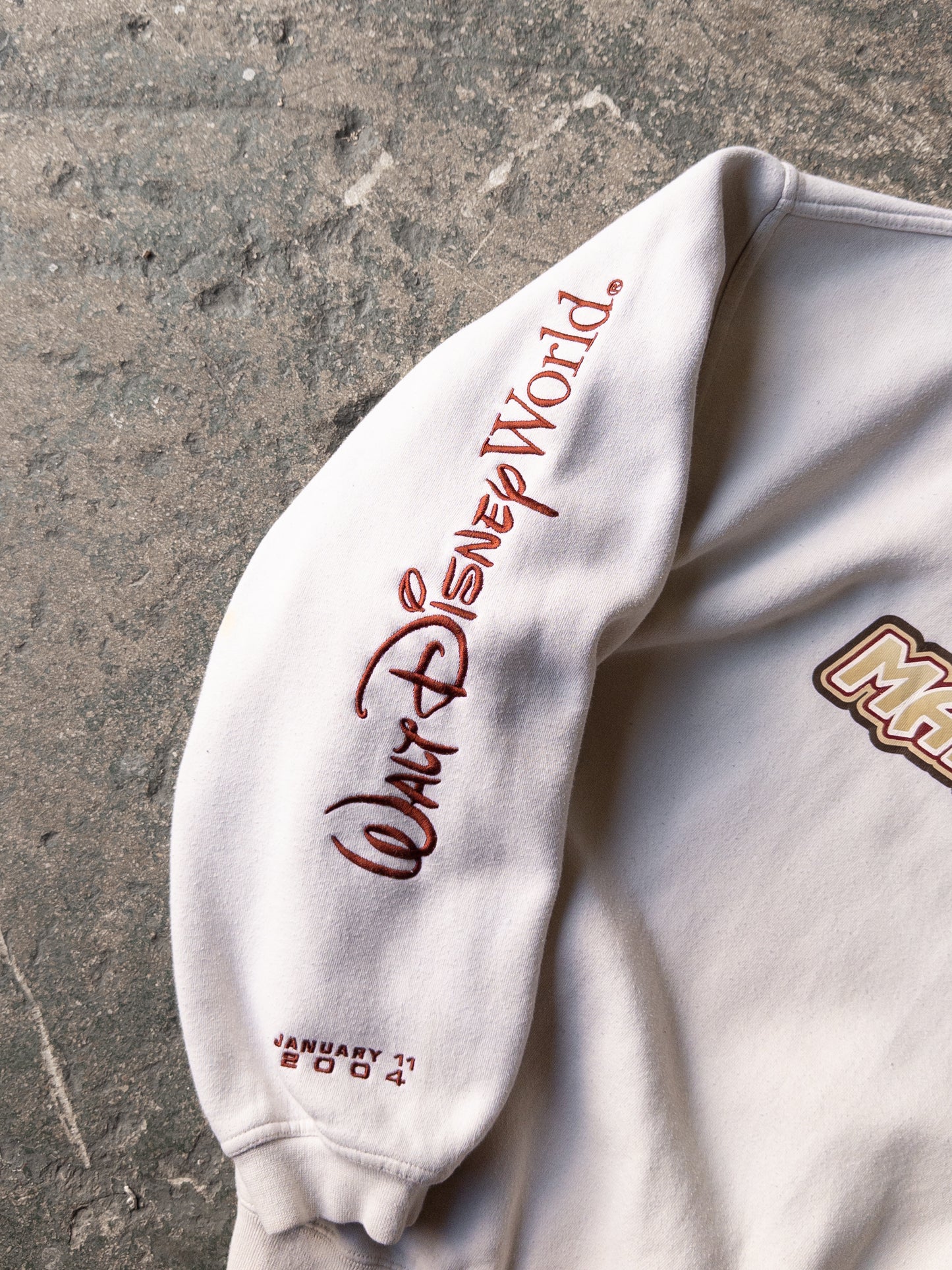 Vintage 2000s Disney Marathon Crewneck - XXL