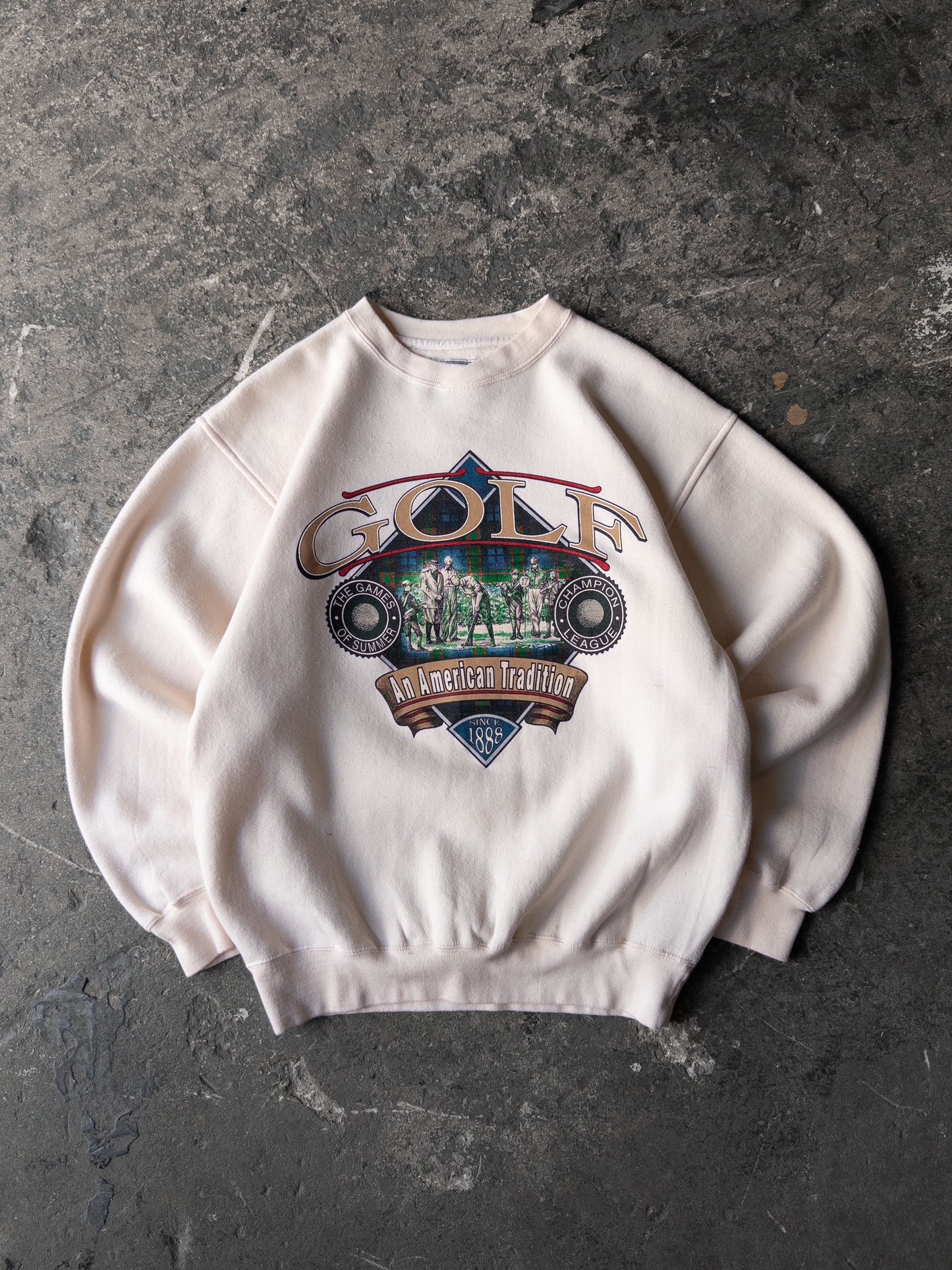 Vintage 90s Golf Crewneck - Medium