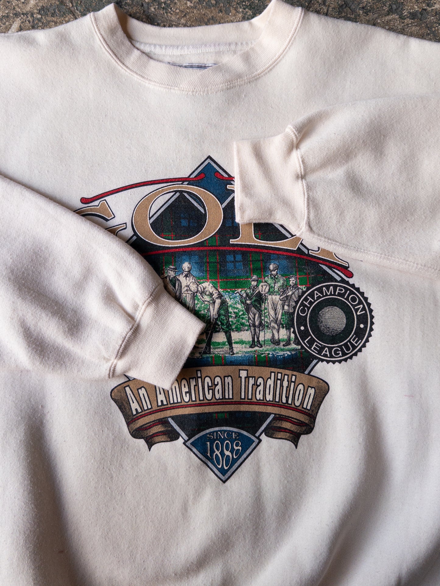 Vintage 90s Golf Crewneck - Medium