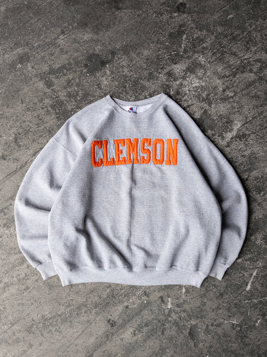 Vintage 90s Champion Clemson University Crewneck - XL