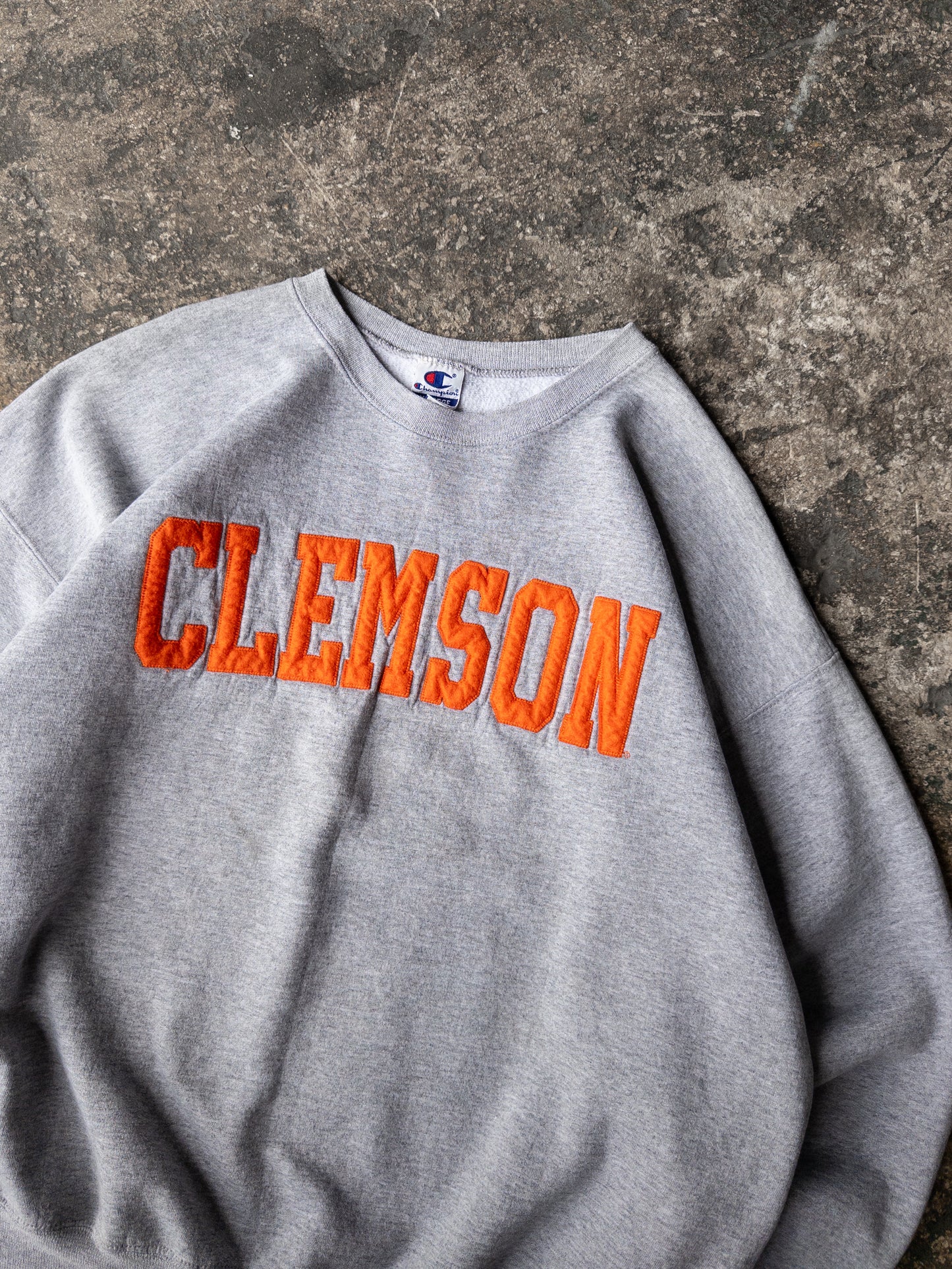 Vintage 90s Champion Clemson University Crewneck - XL