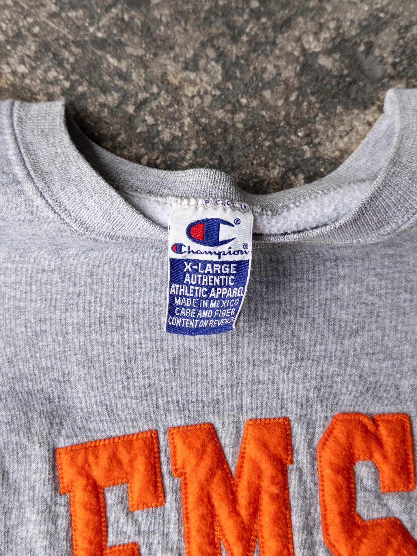 Vintage 90s Champion Clemson University Crewneck - XL