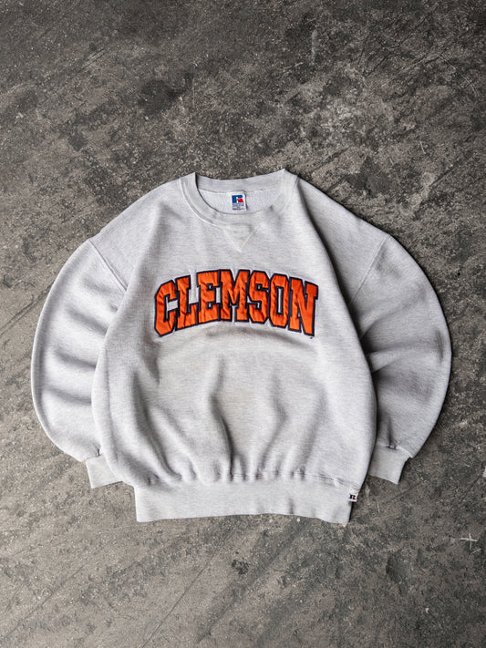Vintage 90s Russell Athletic Clemson University Crewneck - XXL