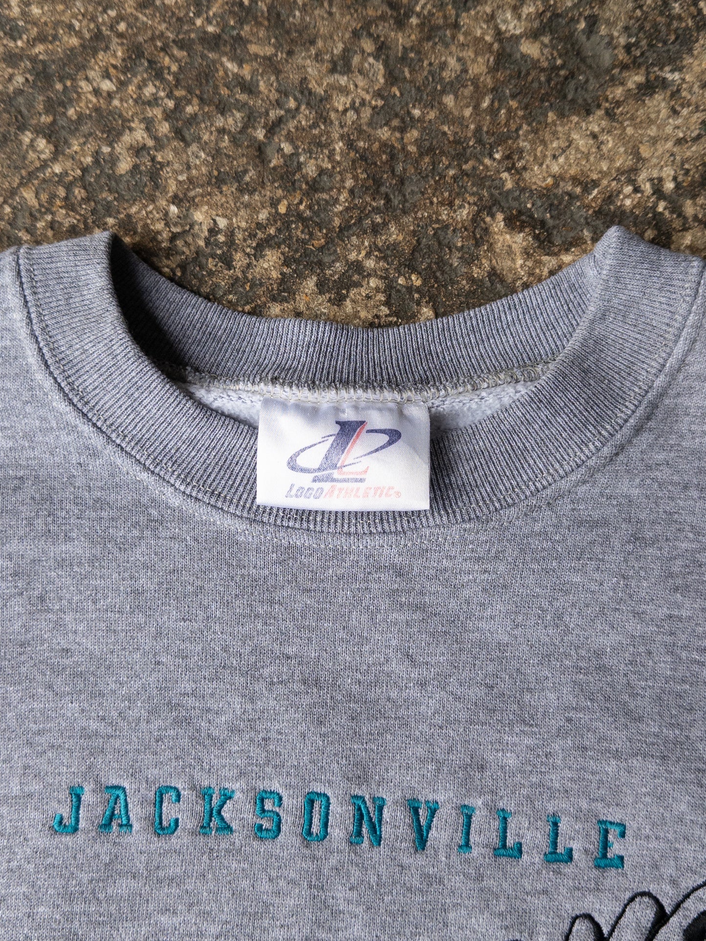 Vintage 90s Jacksonville Jaguars Logo Athletic Crewneck - XL