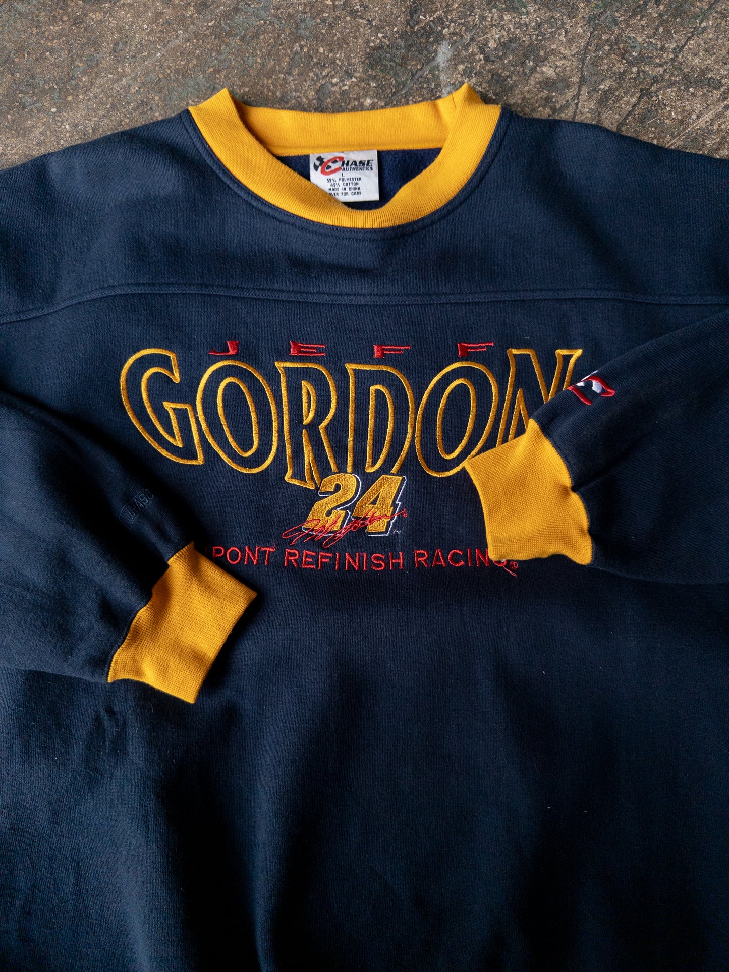 Vintage 2000s Jeff Gordon NASCAR Crewneck - Large