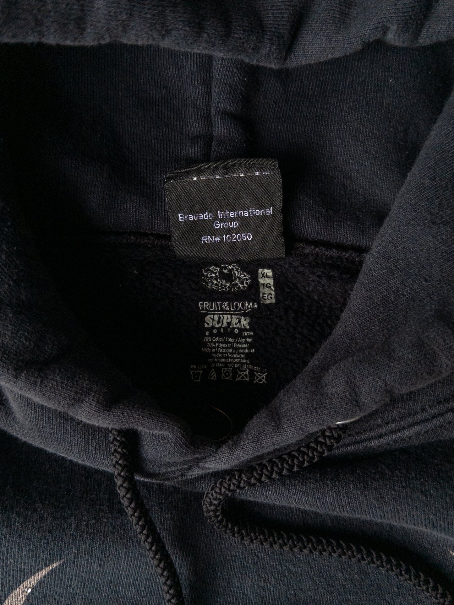 Vintage 2000s Harley Davidson Rhinestone Hoodie - XL