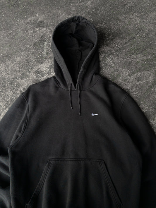 Vintage 2000s Nike Black Hoodie - Medium
