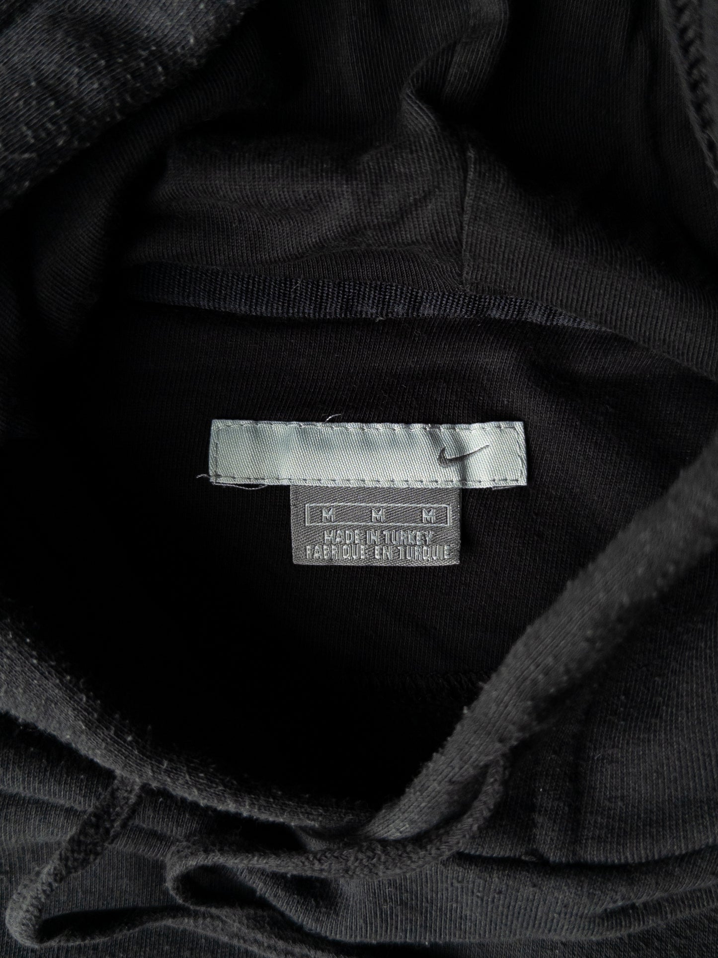 Vintage 2000s Nike Black Hoodie - Medium