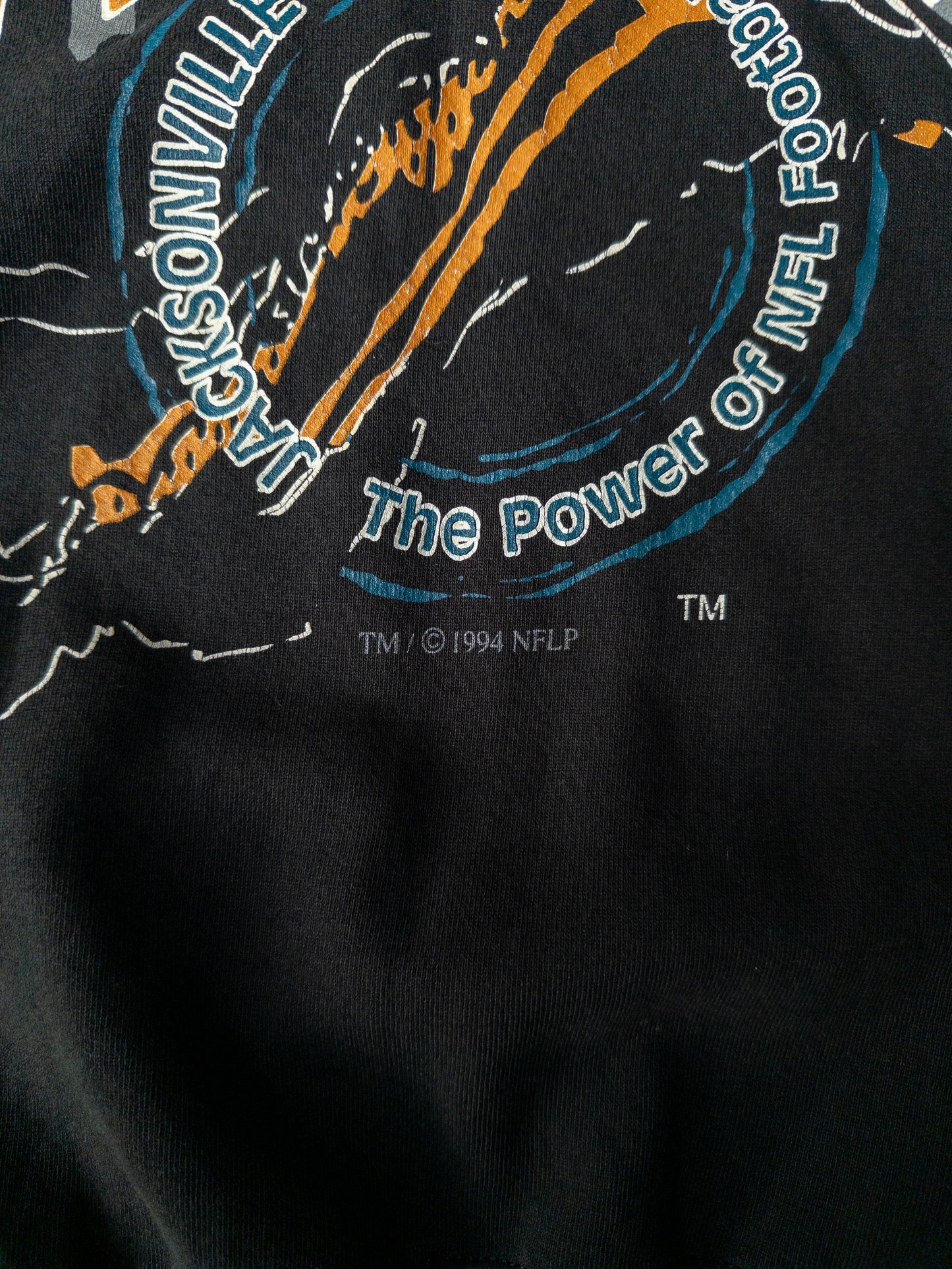 Vintage 90s Russell Athletic Jacksonville Jaguars Banned Logo Crewneck - XL