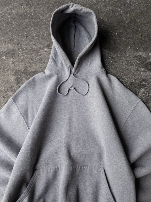 Vintage 2000s Russell Athletic Gray Hoodie - Large