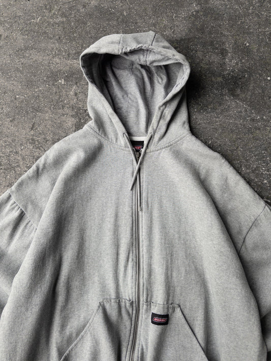 Vintage 2000s Dickies Thermal Lined Zip Up Hoodie - Large
