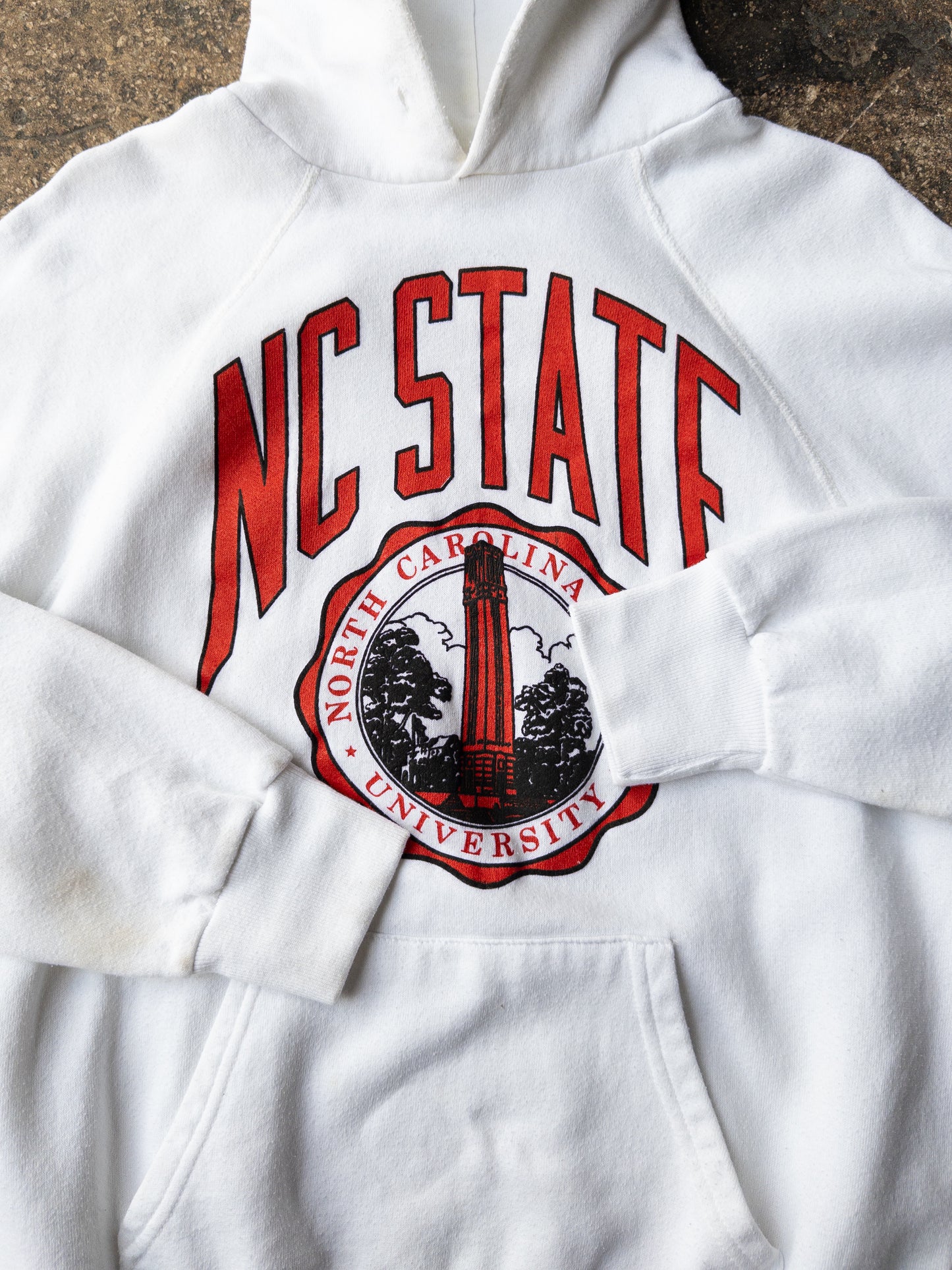 Vintage 90s North Carolina State Hoodie - Large