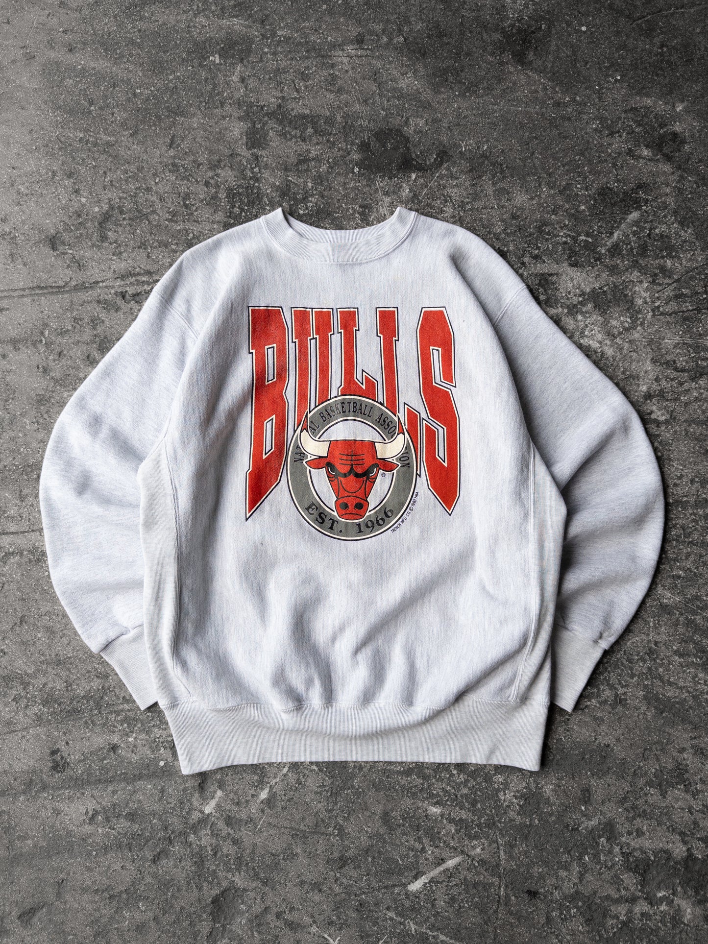 Vintage 90s Chicago Bulls Heavyweight Crewneck - XL