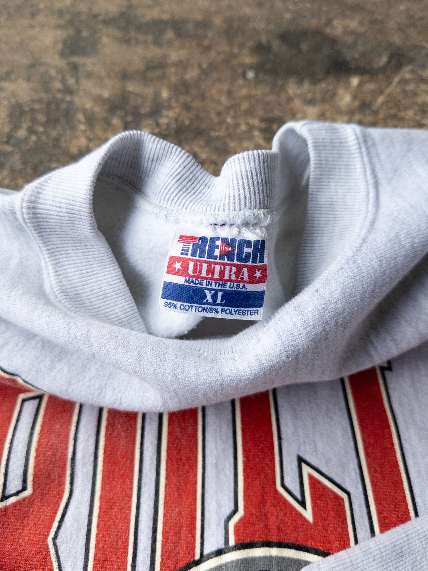 Vintage 90s Chicago Bulls Heavyweight Crewneck - XL