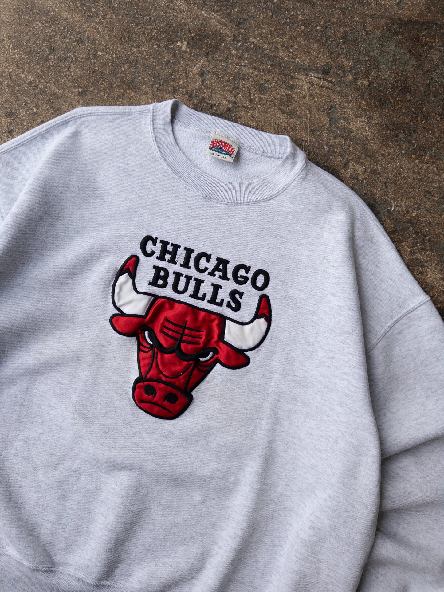 Vintage 90s Chicago Bulls Nutmeg Mills Crewneck - XXL