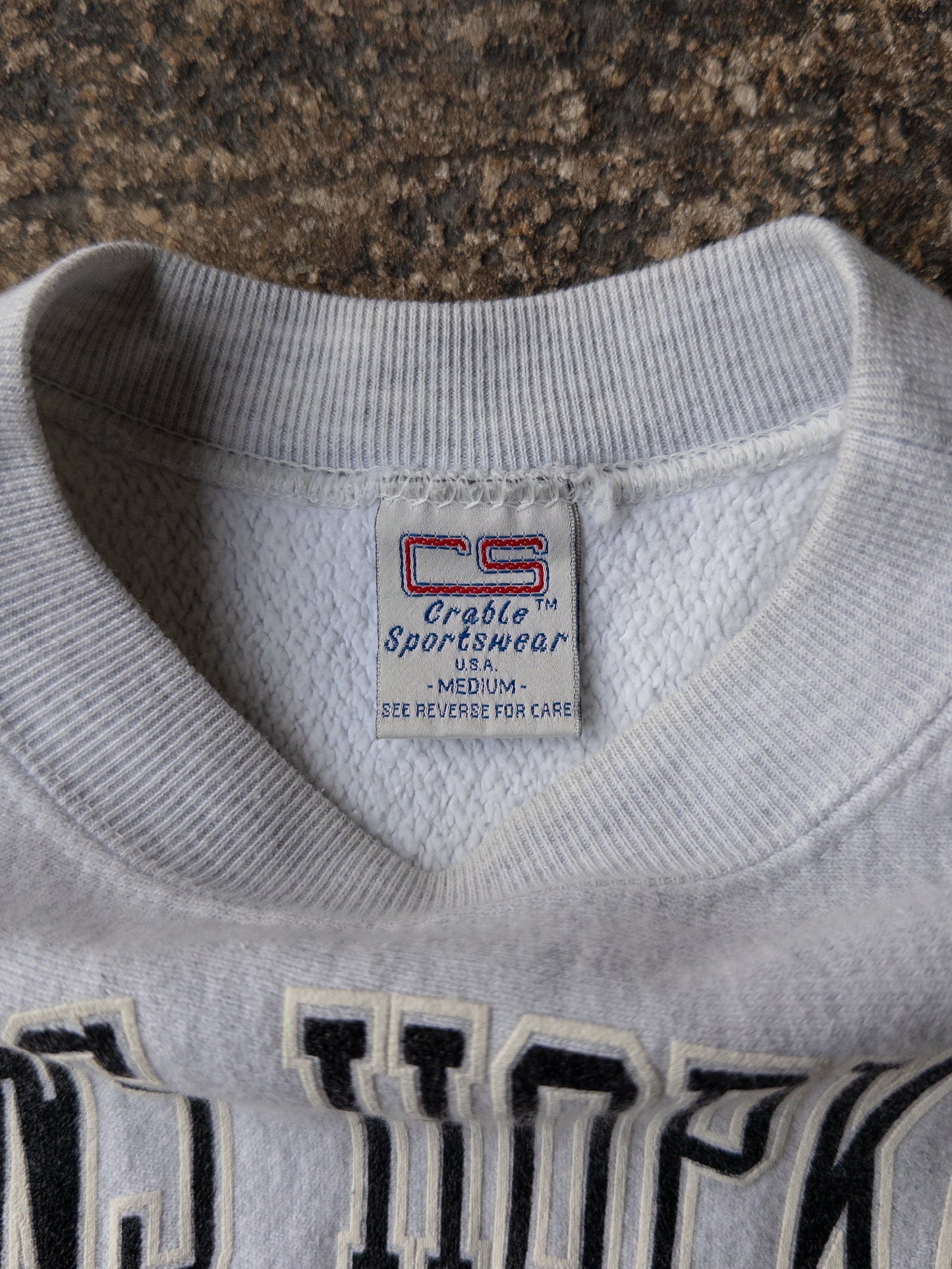 Vintage 90s Johns Hopkins University Heavyweight Crewneck - Medium