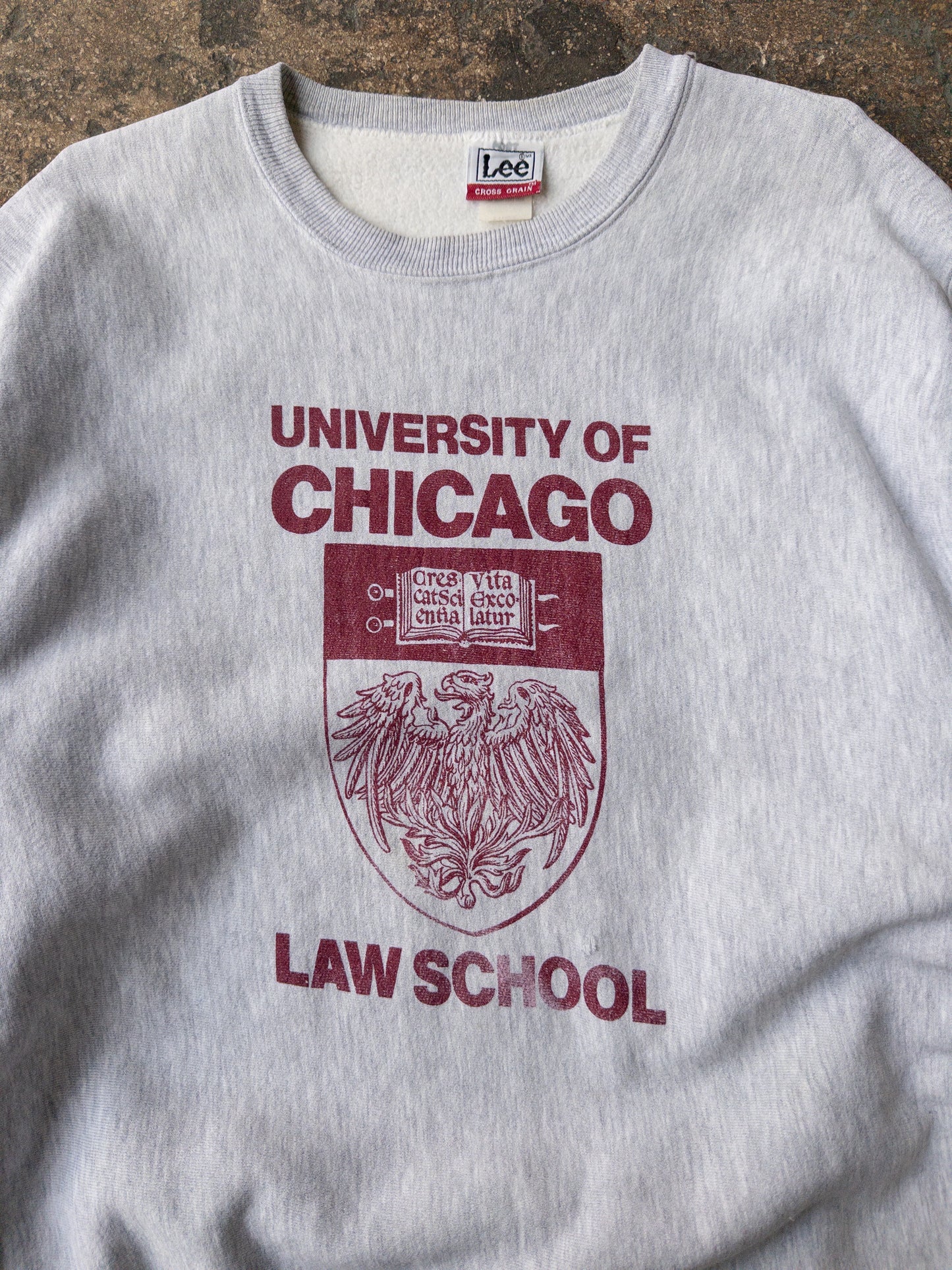Vintage 90s University Of Chicago Law School Heavyweight Sweater - XL