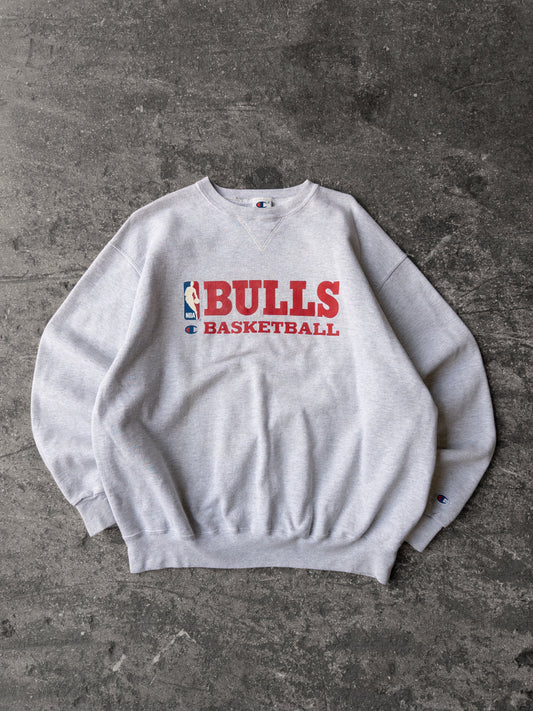 Vintage 90s Champion Chicago Bulls Basketball Crewneck - XXL