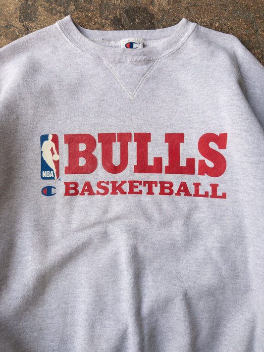 Vintage 90s Champion Chicago Bulls Basketball Crewneck - XXL