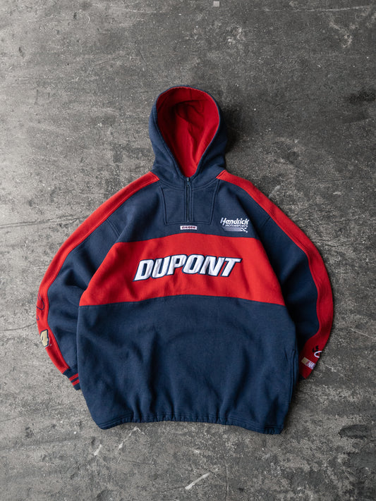 Vintage 2000s Dupont Racing Quarter Zip Hoodie - XXL