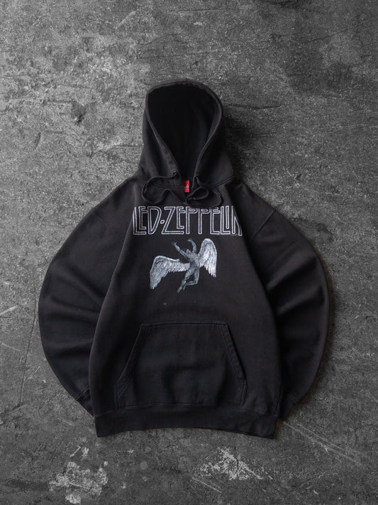 Vintage 2000s Led Zeppelin Falling Icarus Hoodie - Medium