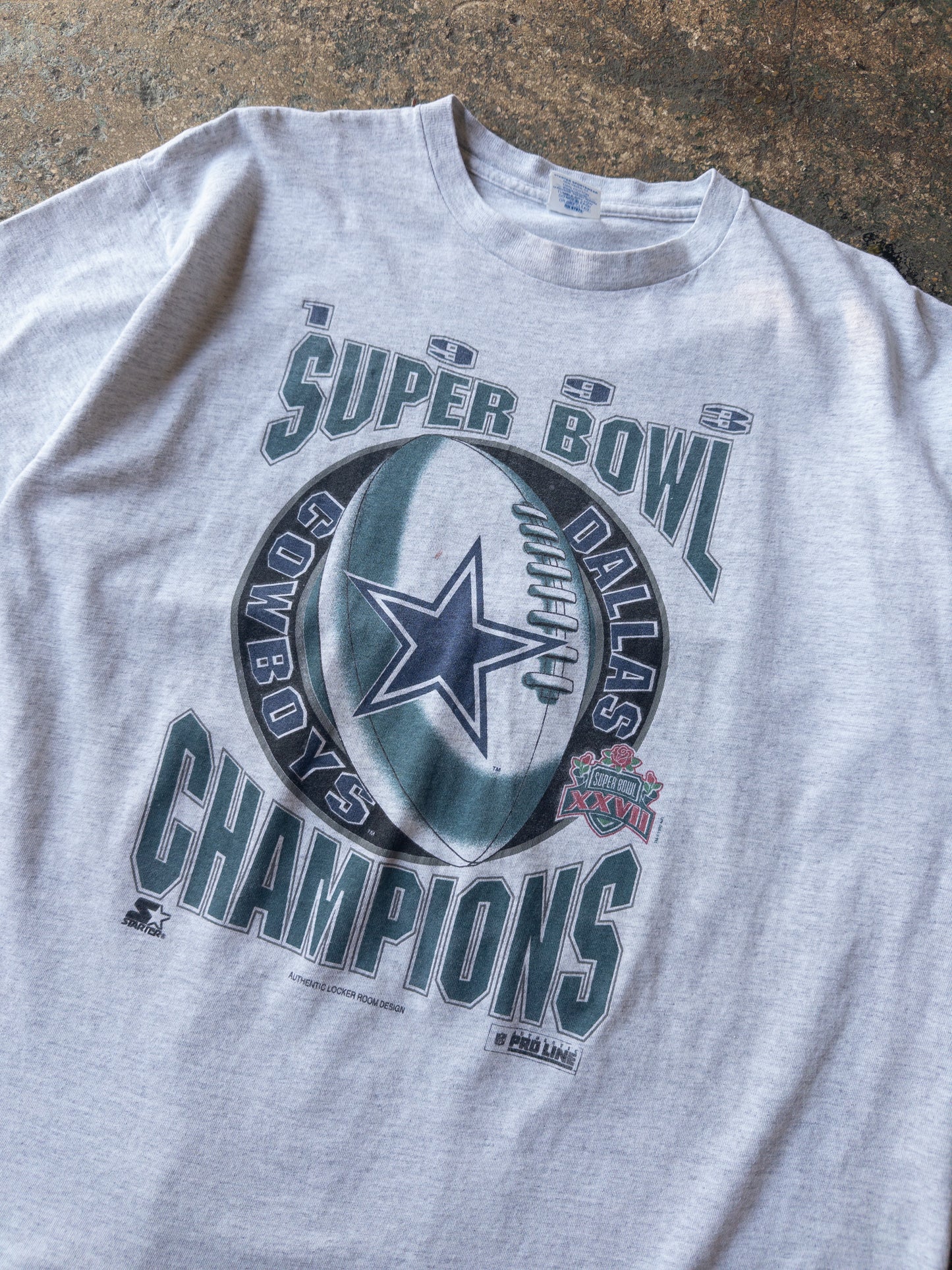 Vintage 90s Dallas Cowboys Starter Tee - XL
