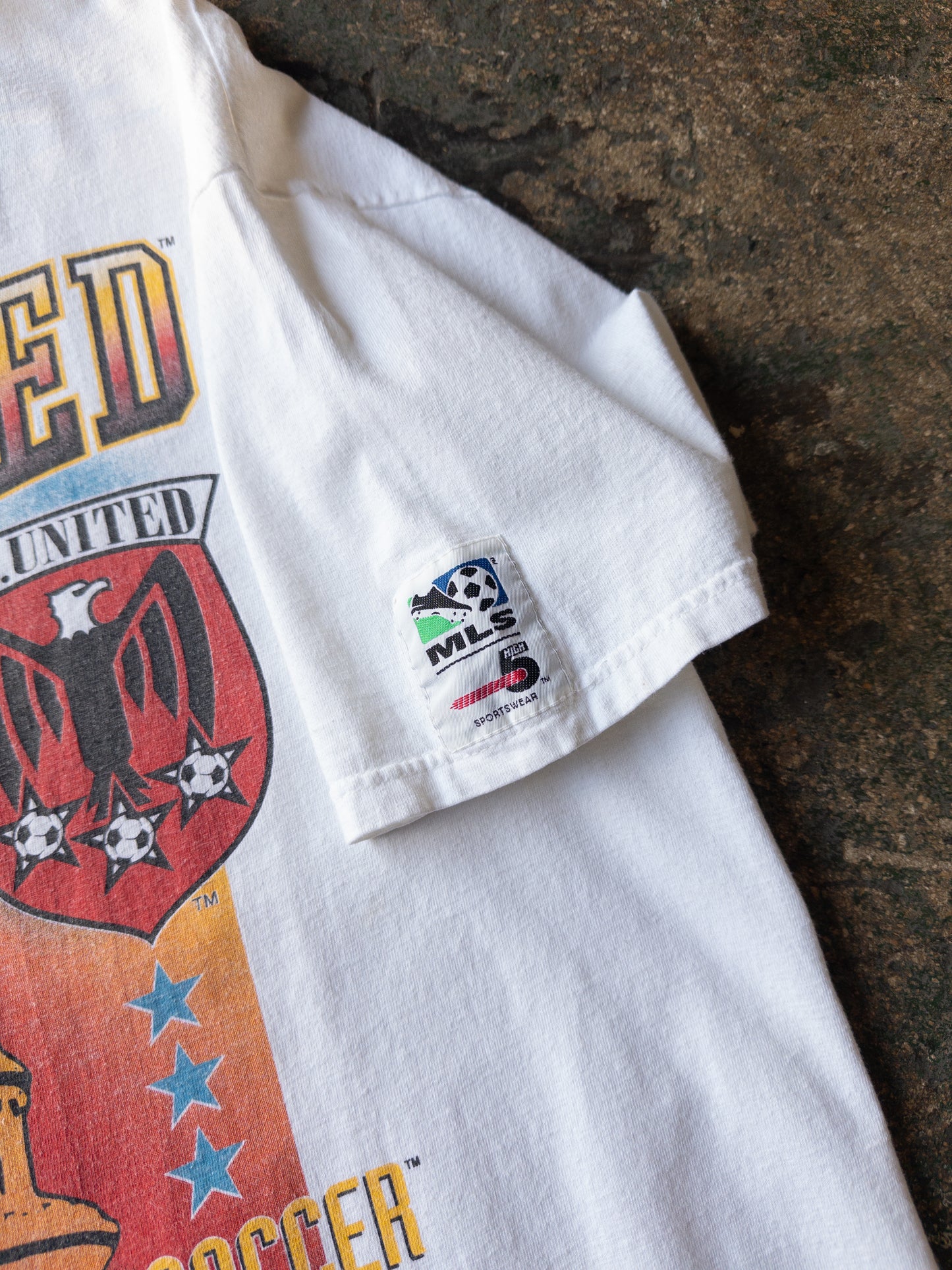 Vintage 90s DC United MLS Tee - XL