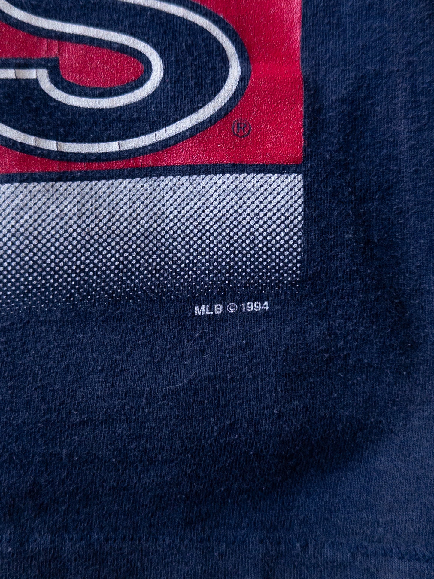 Vintage 90s Atlanta Braves AOP Salem Sportswear Tee - XL