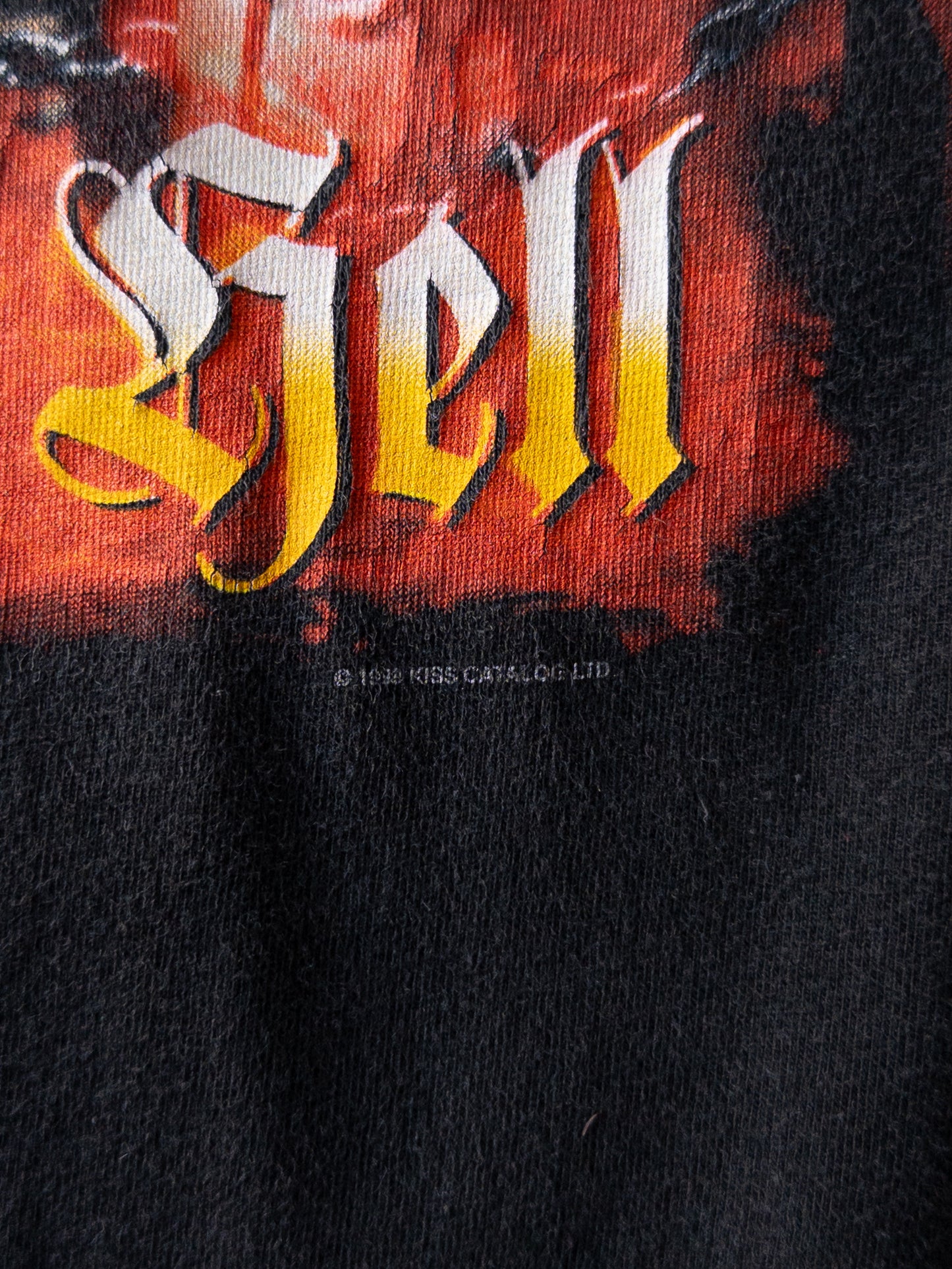 Vintage 90s Kiss Psycho As Hell Tee - XL