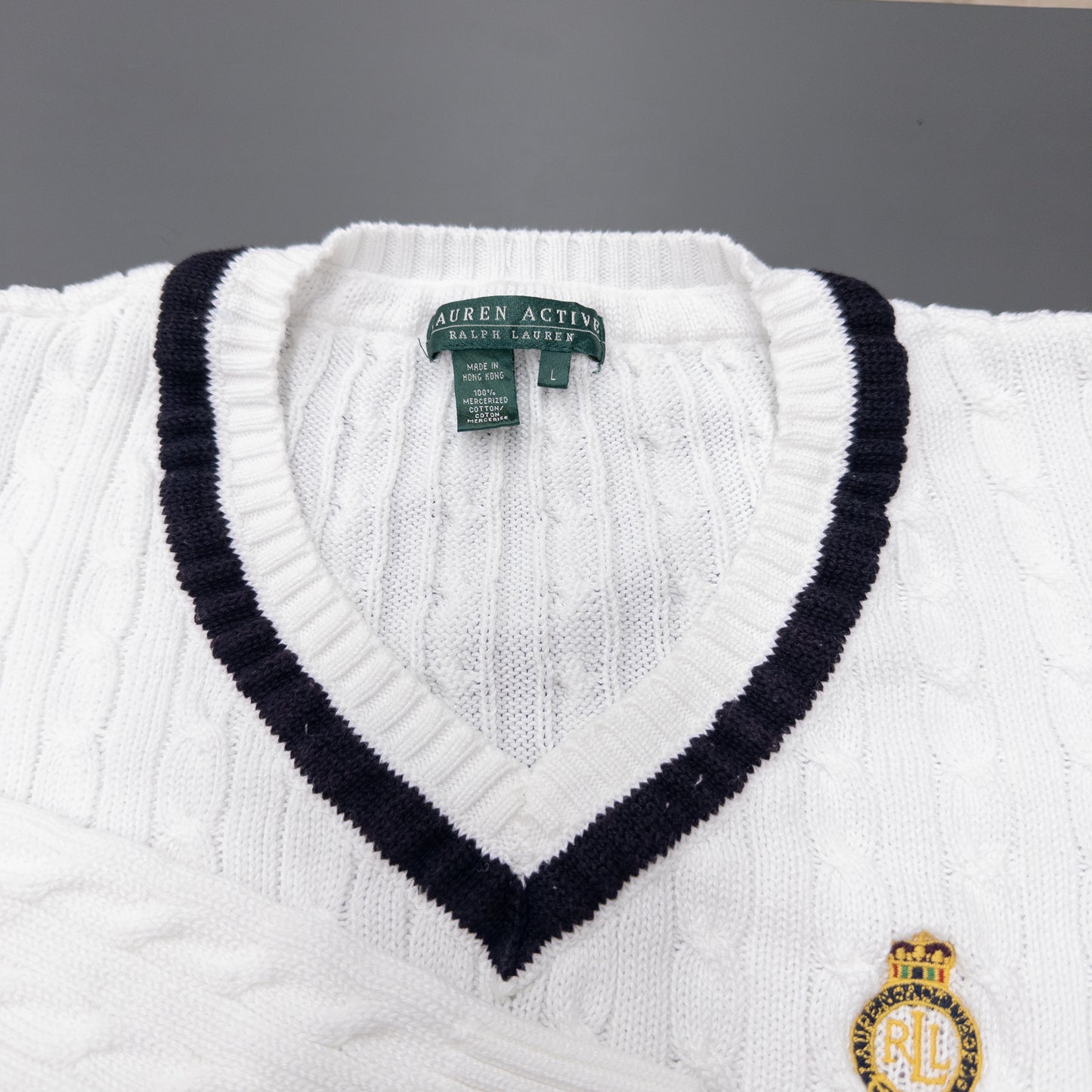 Vintage 2000s Lauren Active Ralph Lauren Women’s Knit Sweater - L