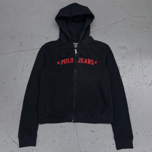 Vintage 2000s Polo Jeans Co. Ralph Lauren Full Zip Women’s Hoodie - M
