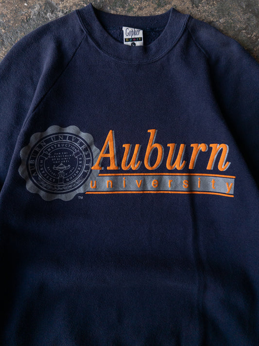Vintage 90s Auburn University Crewneck - Large