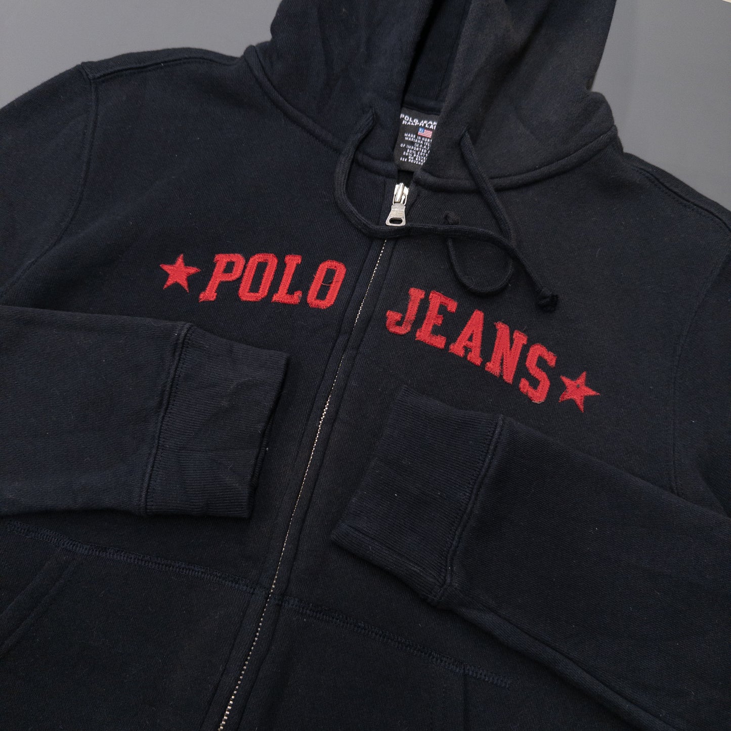 Vintage 2000s Polo Jeans Co. Ralph Lauren Full Zip Women’s Hoodie - M