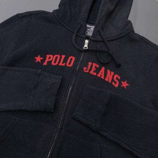 Vintage 2000s Polo Jeans Co. Ralph Lauren Full Zip Women’s Hoodie - M