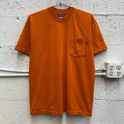 Andrew Miami Orange Pocket Tee - M