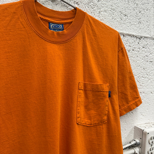 Andrew Miami Orange Pocket Tee - M