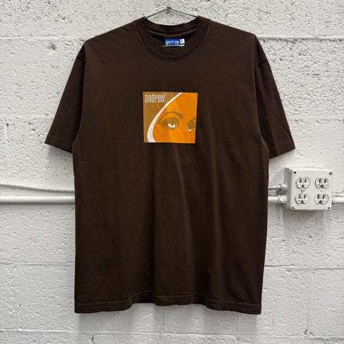 Andrew Miami Brown Graphic Tee - M
