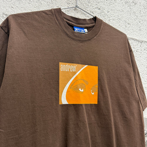 Andrew Miami Brown Graphic Tee - M